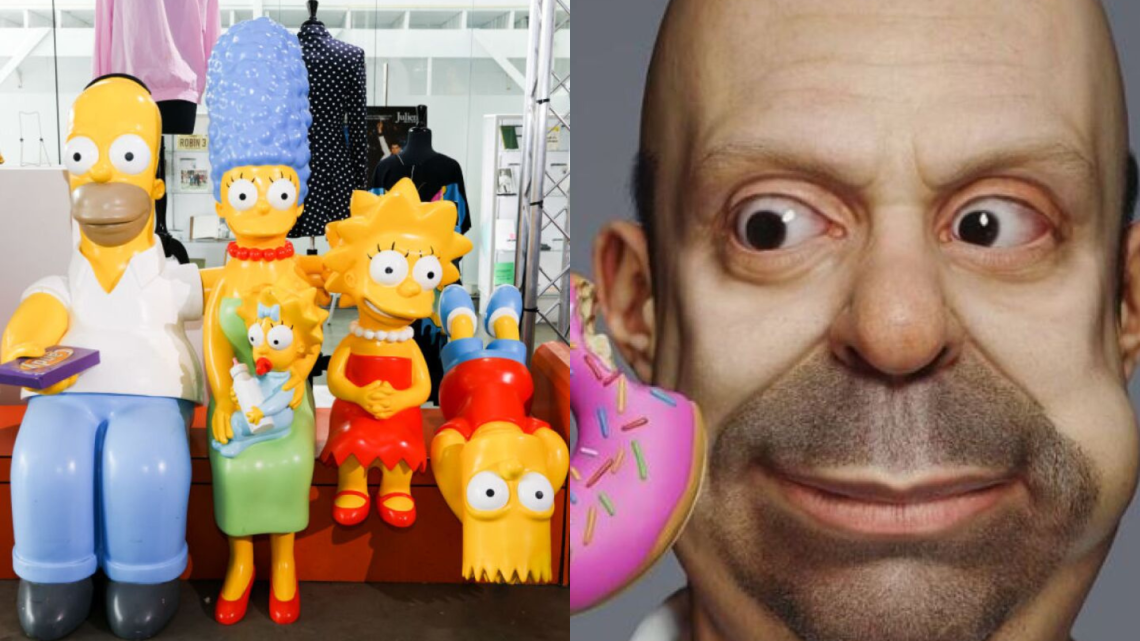 As Se Ver An Los Personajes De Los Simpson En La Vida Real Seg N La