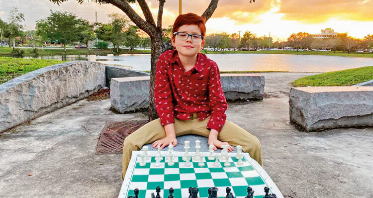 Nicolás Ramírez Villegas, ajedrecista de 9 años y múltiple campeón del deporte ciencia.